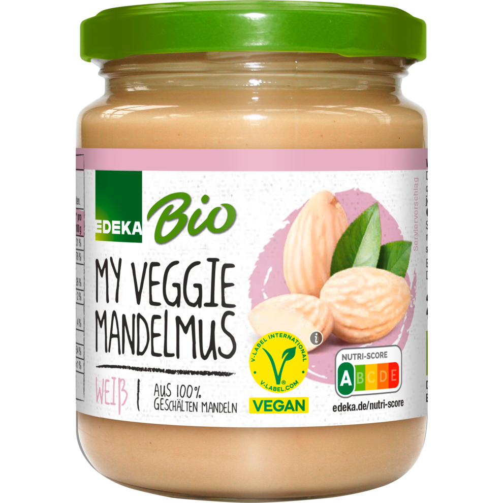 Bio EDEKA My Veggie Veganes weißes Mandelmus 250g