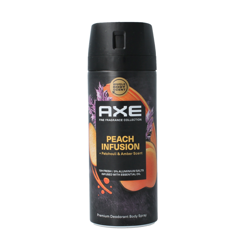 Axe Premium Bodyspray Peach Infusion ohne Aluminiumsalze 150ml