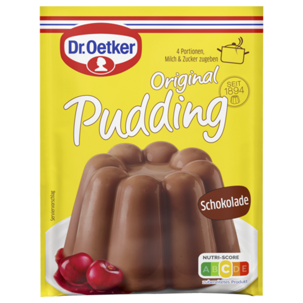 Dr.Oetker Original Pudding Schokolade für 1l 2ST 89g