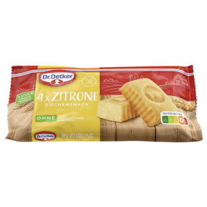 Dr.Oetker Fertiger Kuchensnack Zitrone 4ST 140g