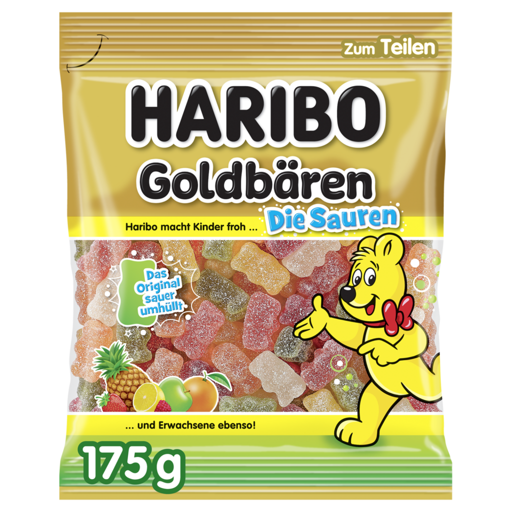 Haribo Goldbären Die Sauren 175g