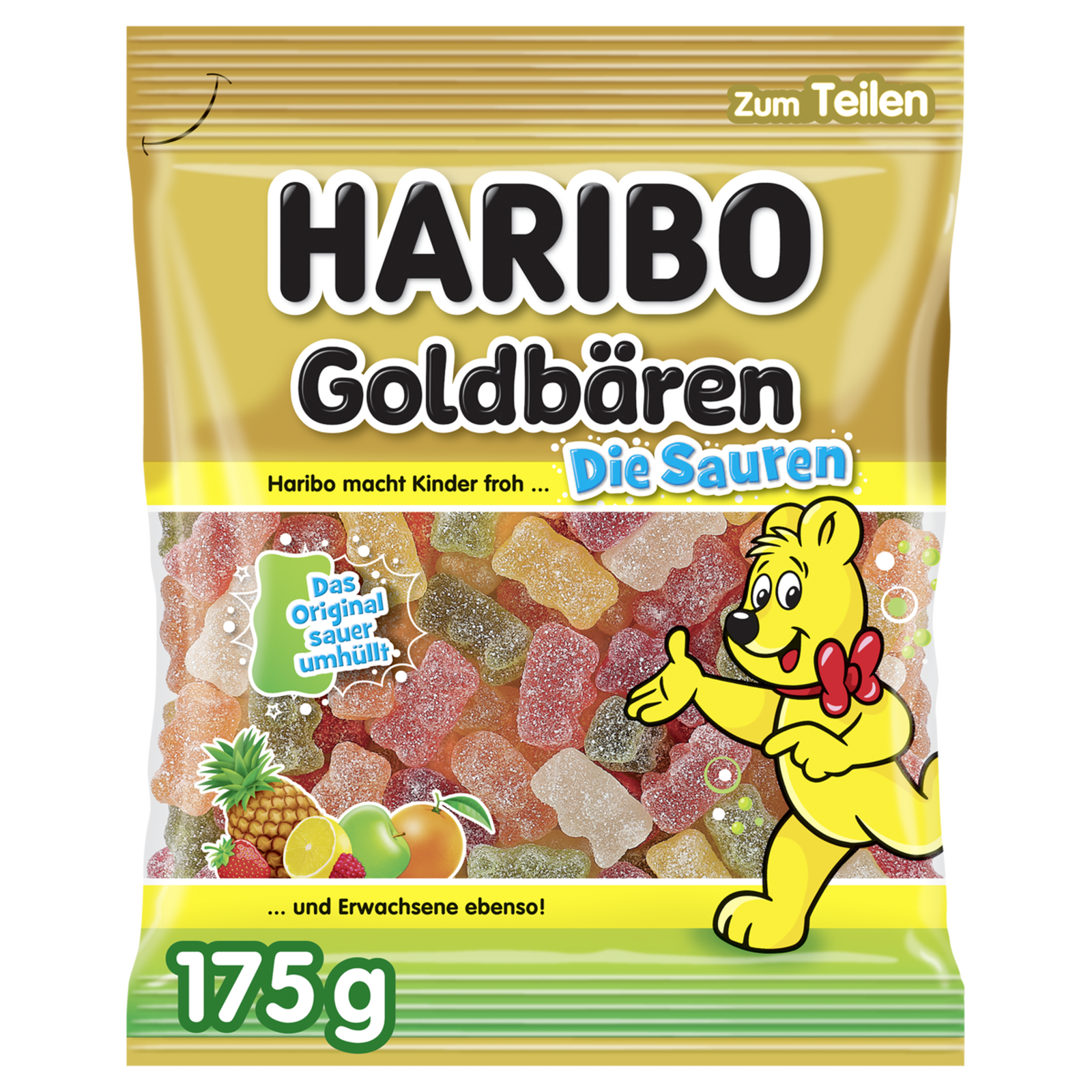 Haribo Goldbären Die Sauren 175g