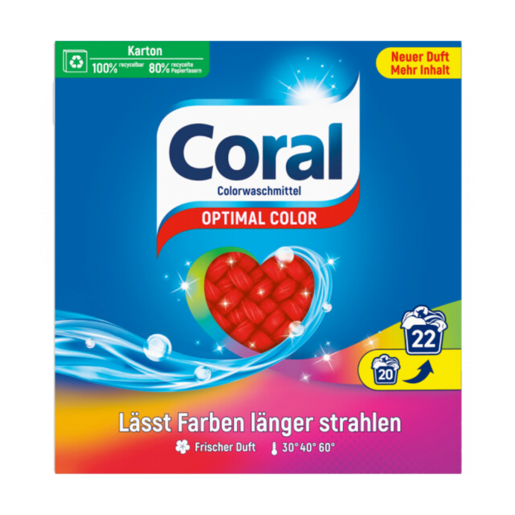 Coral Optimal Color Pulver 22WL 1,43kg