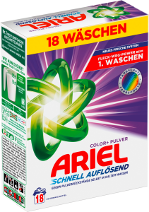 Ariel Colorwaschmittel Pulver Regulär 18WL 0,99kg