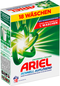Ariel Vollwaschmittel Pulver Regulär 18WL 0,99kg