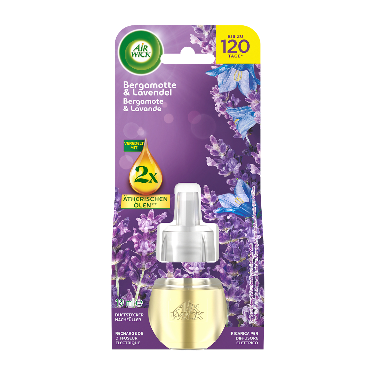 Airwick Duftstecker Bergamotte&Lavendel Nachfüller 19ml