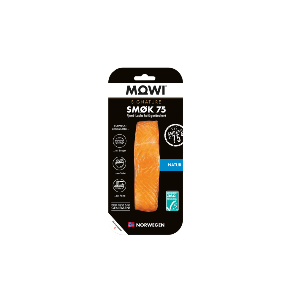 Mowi Smok 75 (Stremellachs) natur 125g