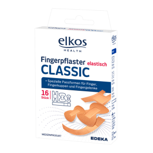 EDEKA elkos Health Fingerpflaster elastisch 16ST