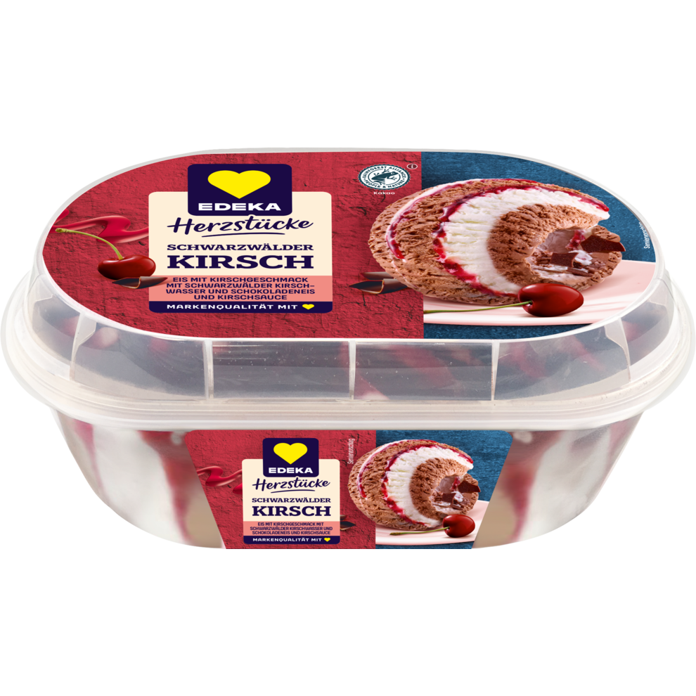 EDEKA Herzstücke Eis Schwarzwälder Kirsch 900ml