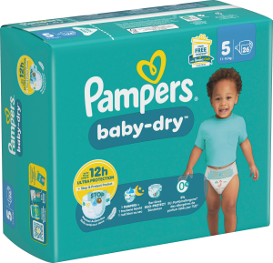 Pampers Baby Dry Windeln Junior 11-16kg Single Pack Gr.5 26ST