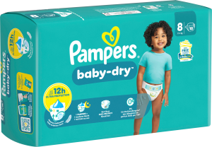Pampers Baby Dry Windeln Extra Large 17+kg Single Pack Gr.8 18ST