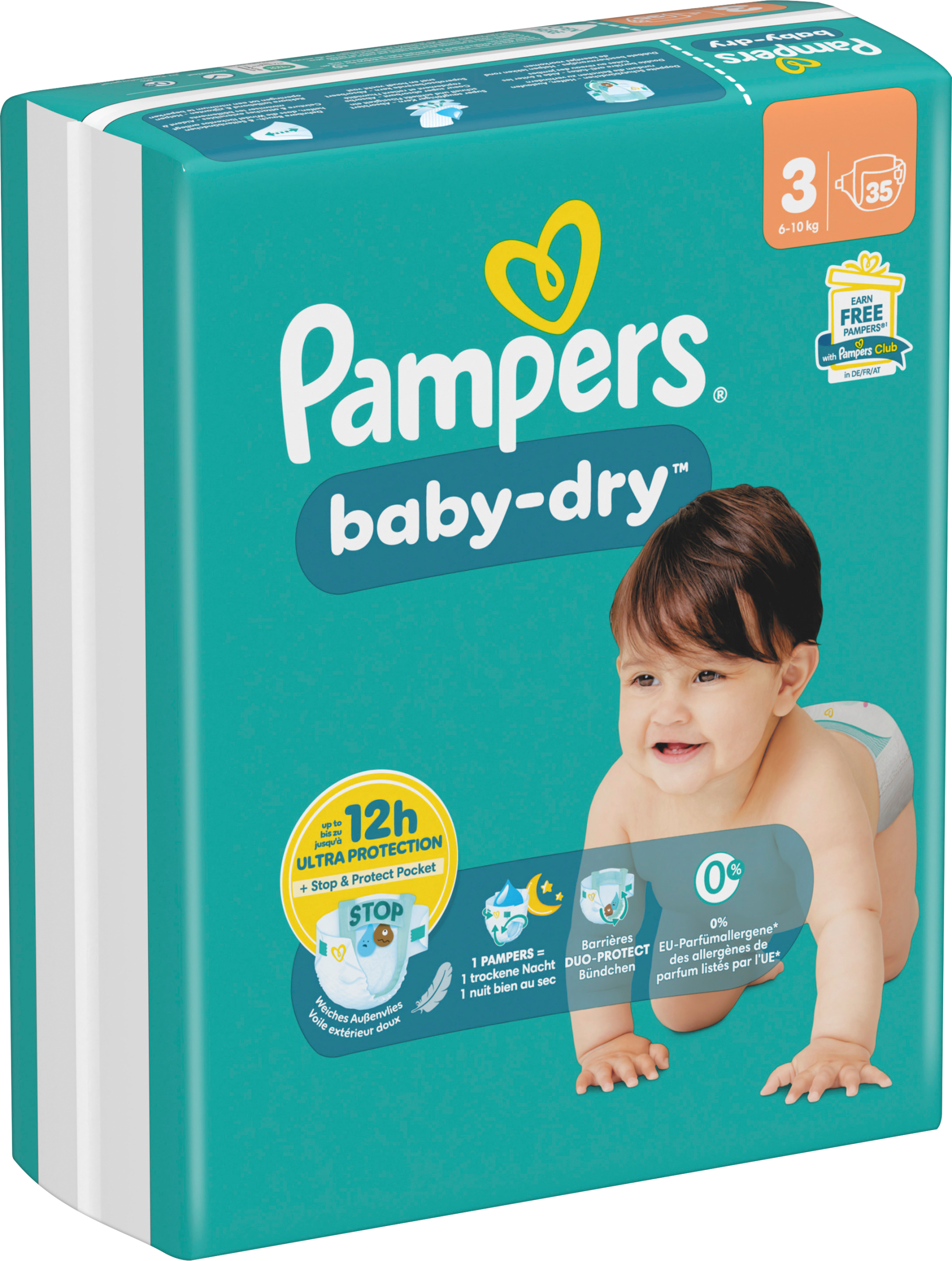 Pampers Baby Dry Windeln Midi 6-10kg Single Pack Gr.3 35ST