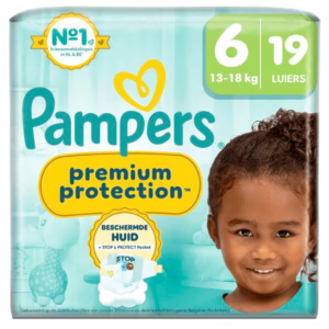 Pampers Premium Protection Windeln Extra Large 13+kg Gr.6 Single Pack 19ST