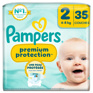 Pampers Premium Protection Windeln Mini 4-8kg Gr.2 Single Pack 35ST