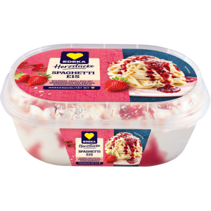EDEKA Herzstücke Spaghetti-Eis 900ml