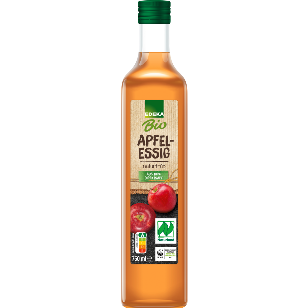 Bio EDEKA Apfelessig trüb 5% 0,75l
