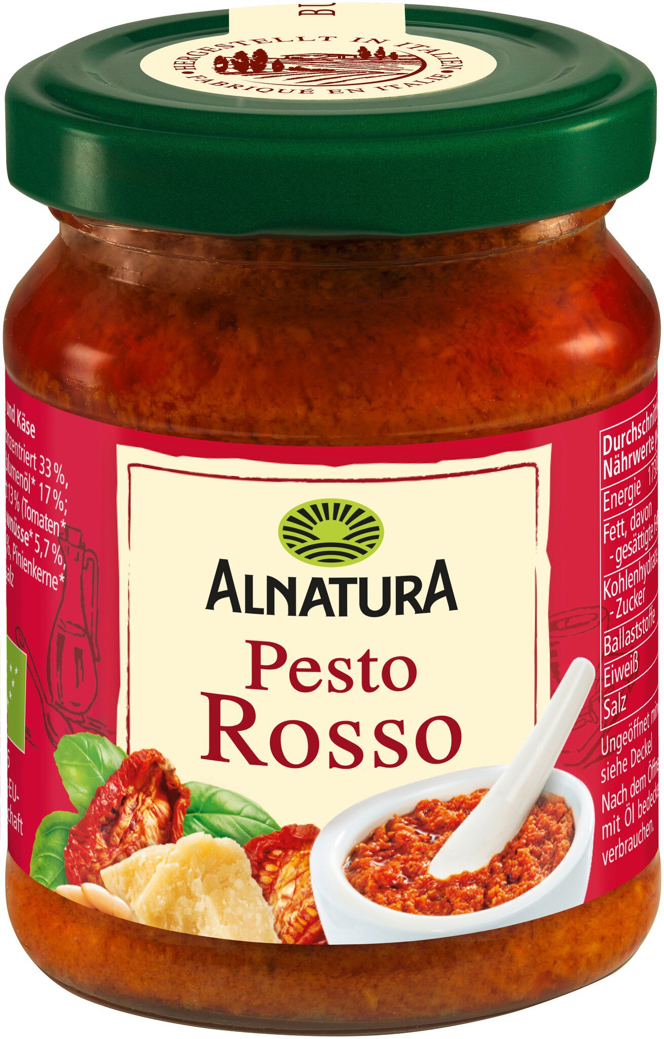 Bio Alnatura песто россо 130g