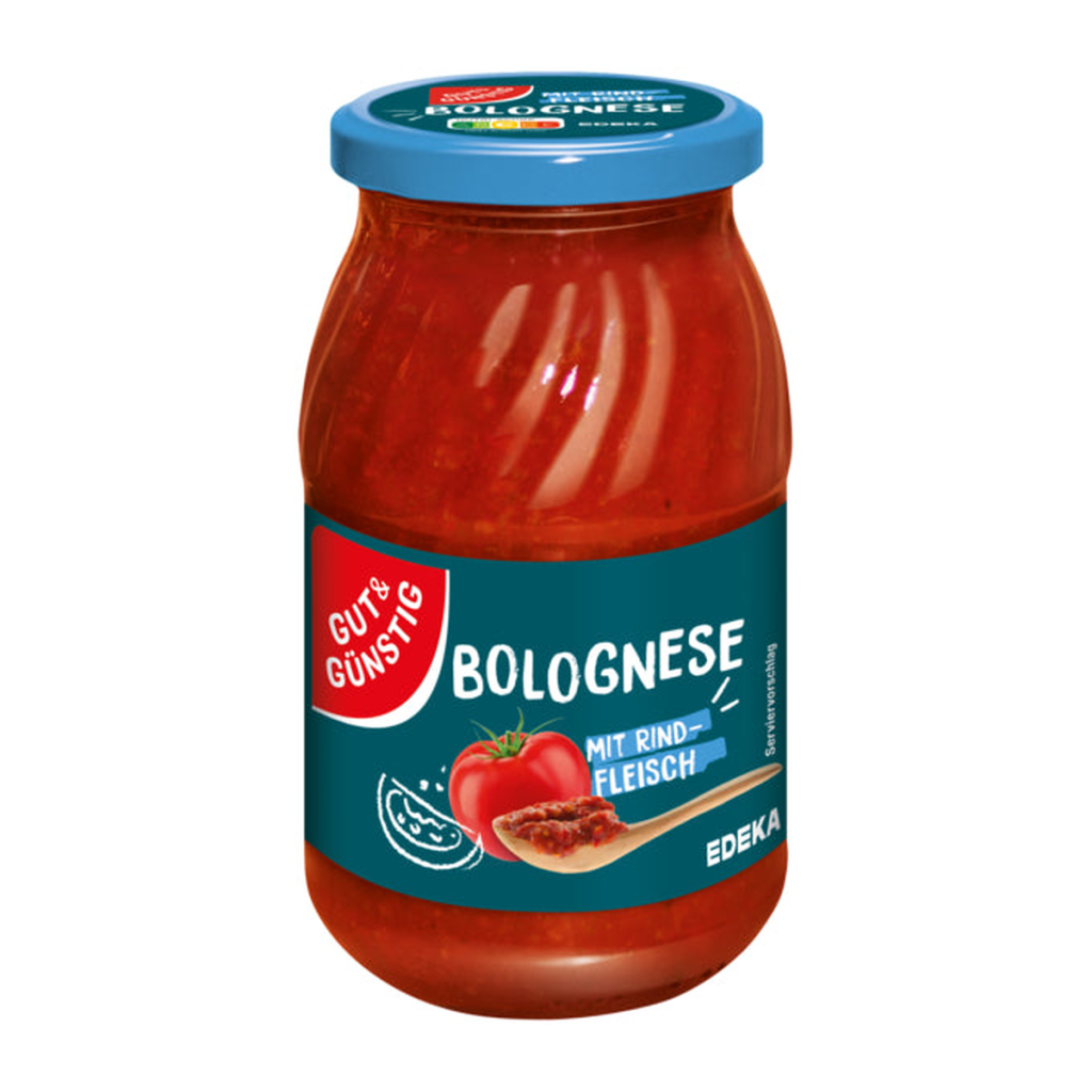 GUT&GÜNSTIG Nudelsauce Bolognese 420g
