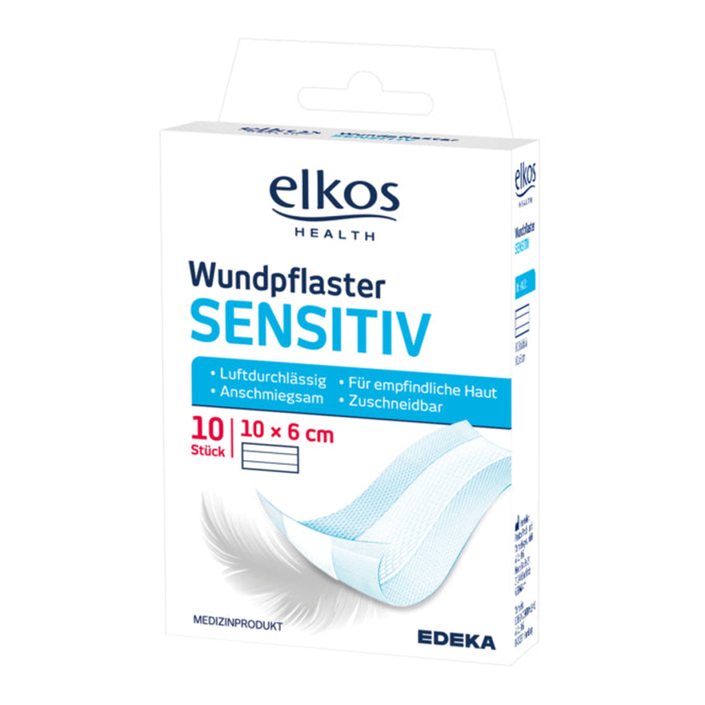 EDEKA elkos Health Wundpflaster sensitiv 10ST