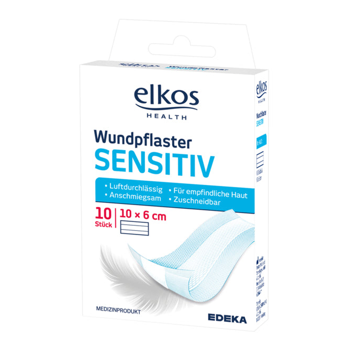 EDEKA elkos Health Wundpflaster sensitiv 10ST