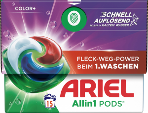 Ariel Colorwaschmittel Flüssig All-in-1 Pods Color 15WL 298,5g