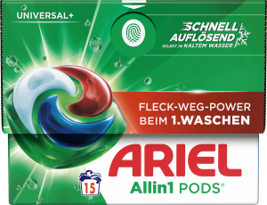 Ariel Vollwaschmittel Flüssig All-in-1 Pods Universal 15WL 316,500g
