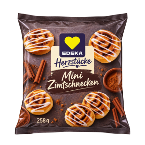 EDEKA Herzstücke Mini Zimtschnecken 258g
