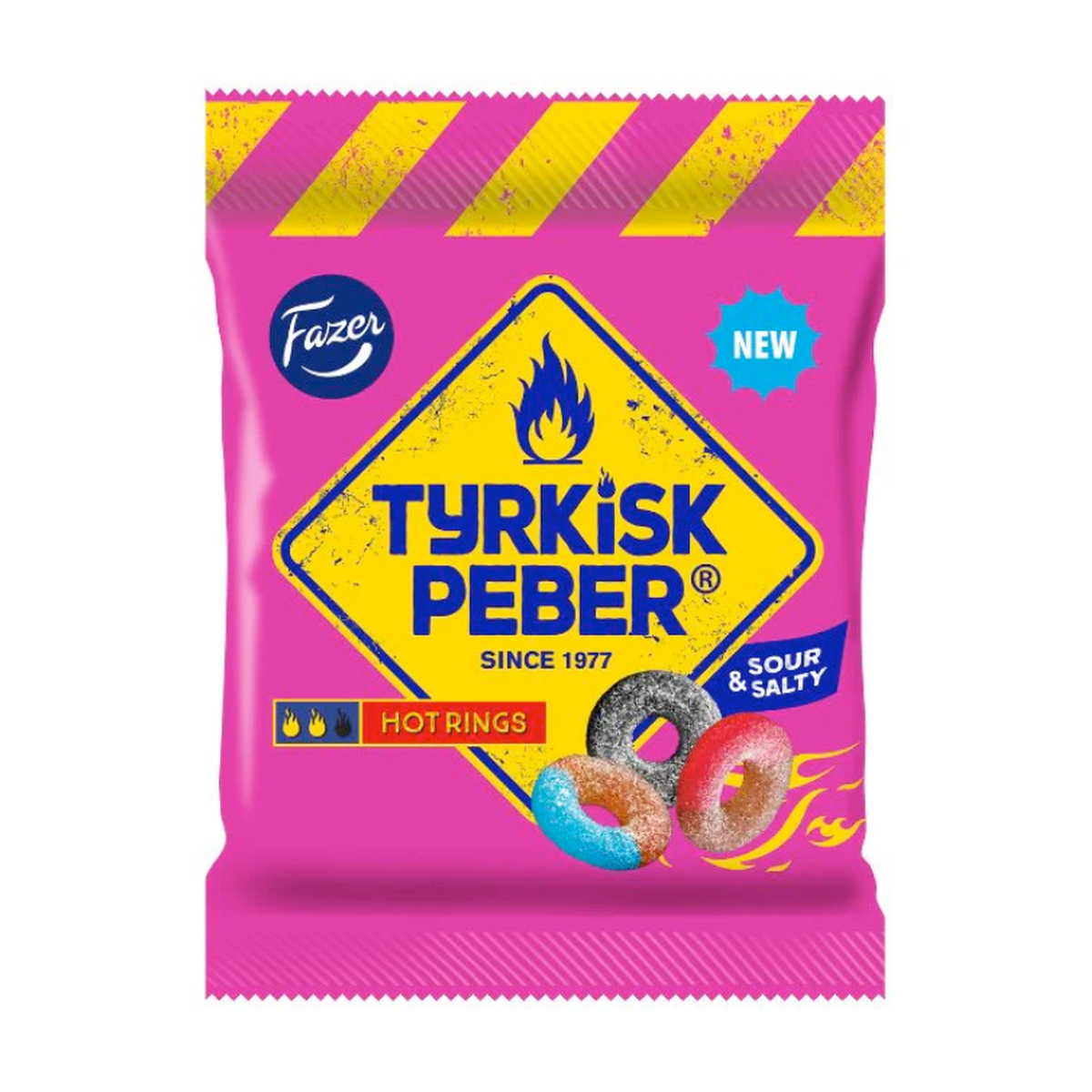 Fazer Tyrkisk Peber Hot Rings 150g