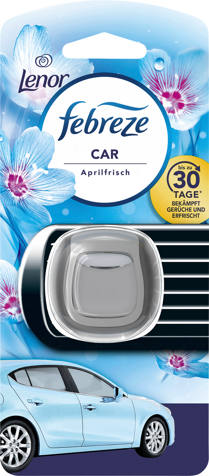 Febreze Car Auto Lufterfrischer Lenor Aprilfrisch 2ml