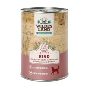 Wildes Land Rind mit Süßkartoffeln 400g