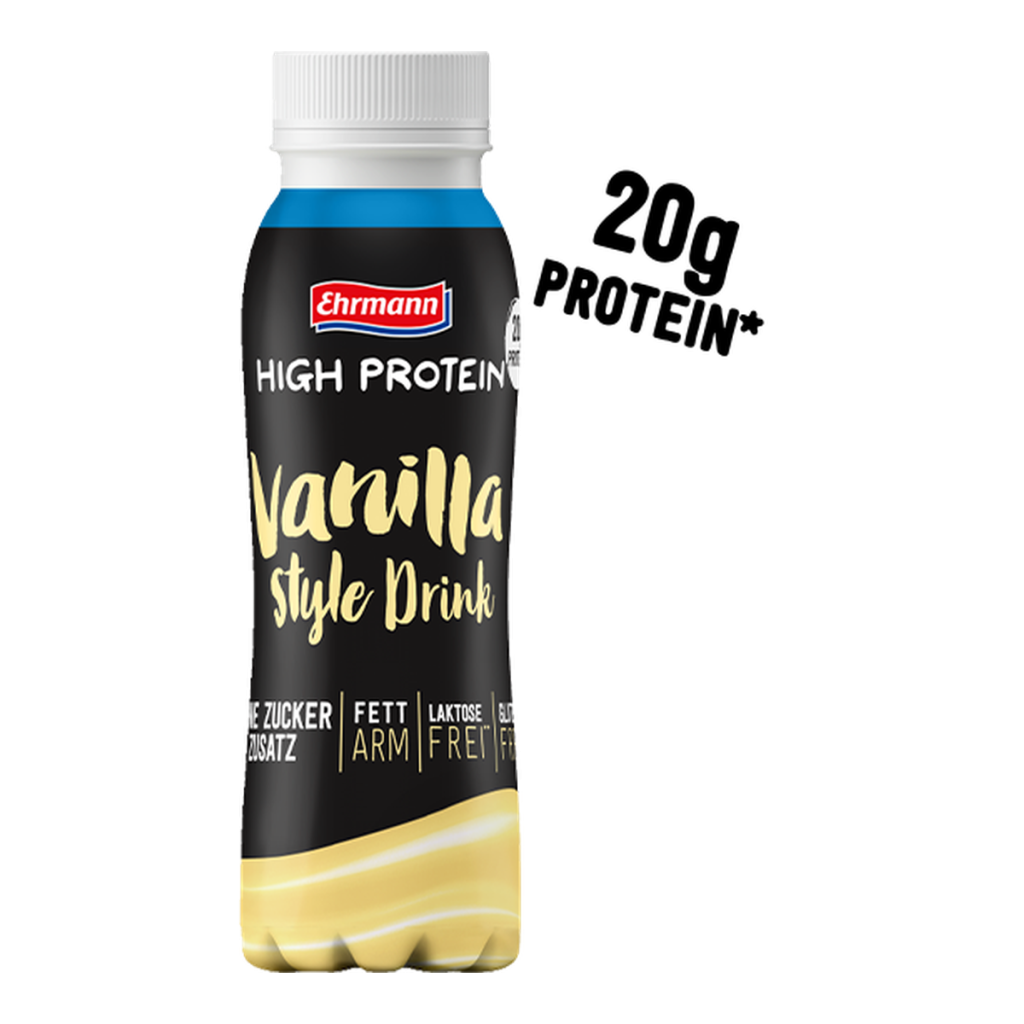 Ehrmann Высокобелковый напиток ваниль стиль 250ml DPG