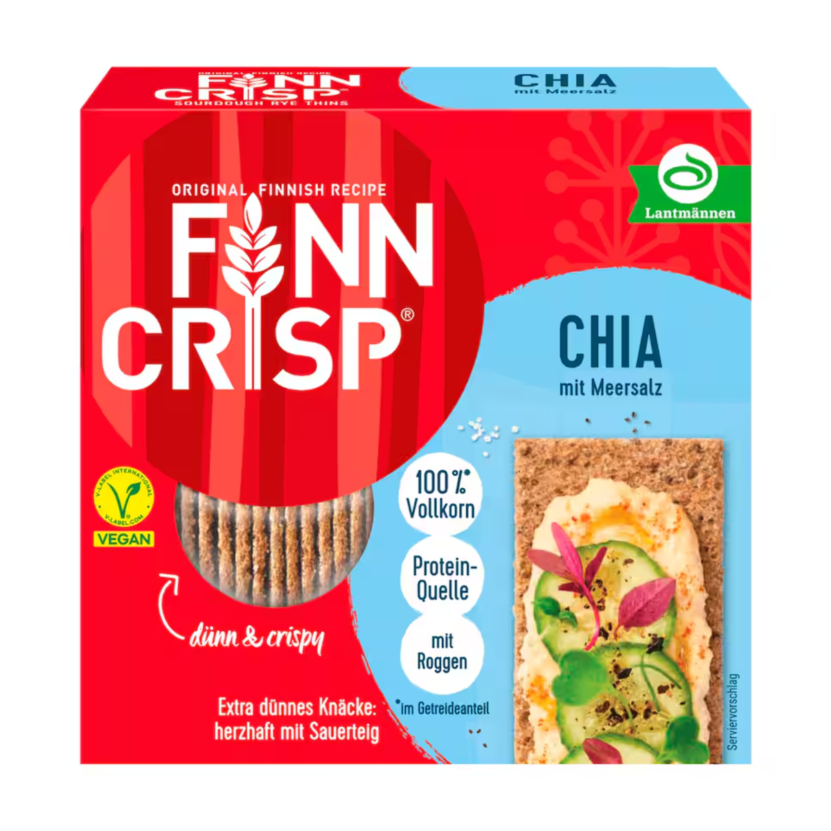 Finn Crisp Chia & Meersalz 195g