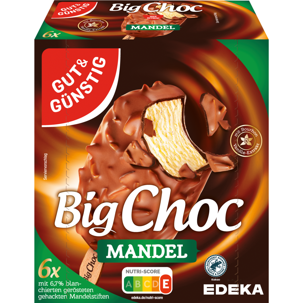 GUT&GÜNSTIG Большой чок миндаль 6x100ml