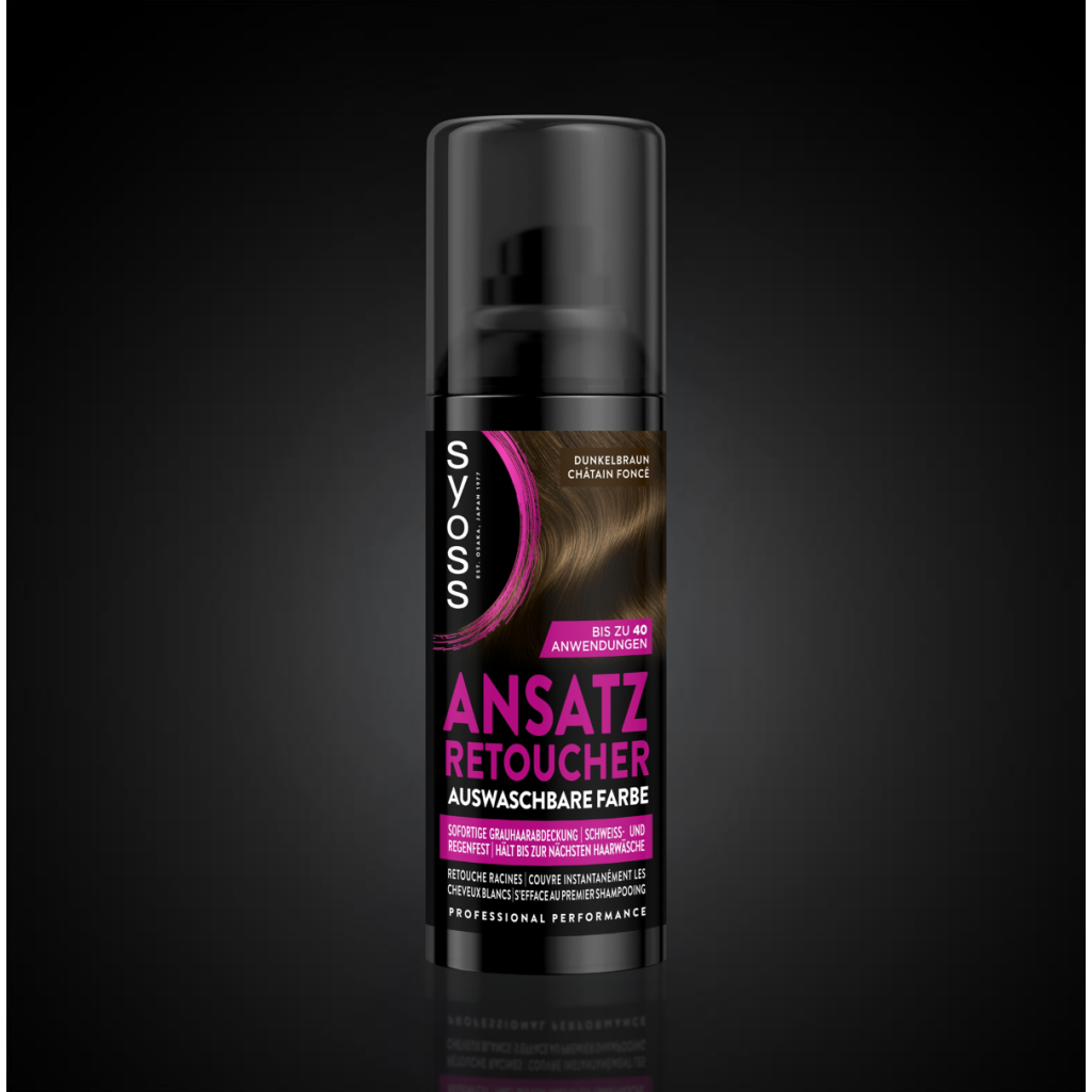Syoss Ansatz Retoucher Haarfarbe dunkelbraun 120ml