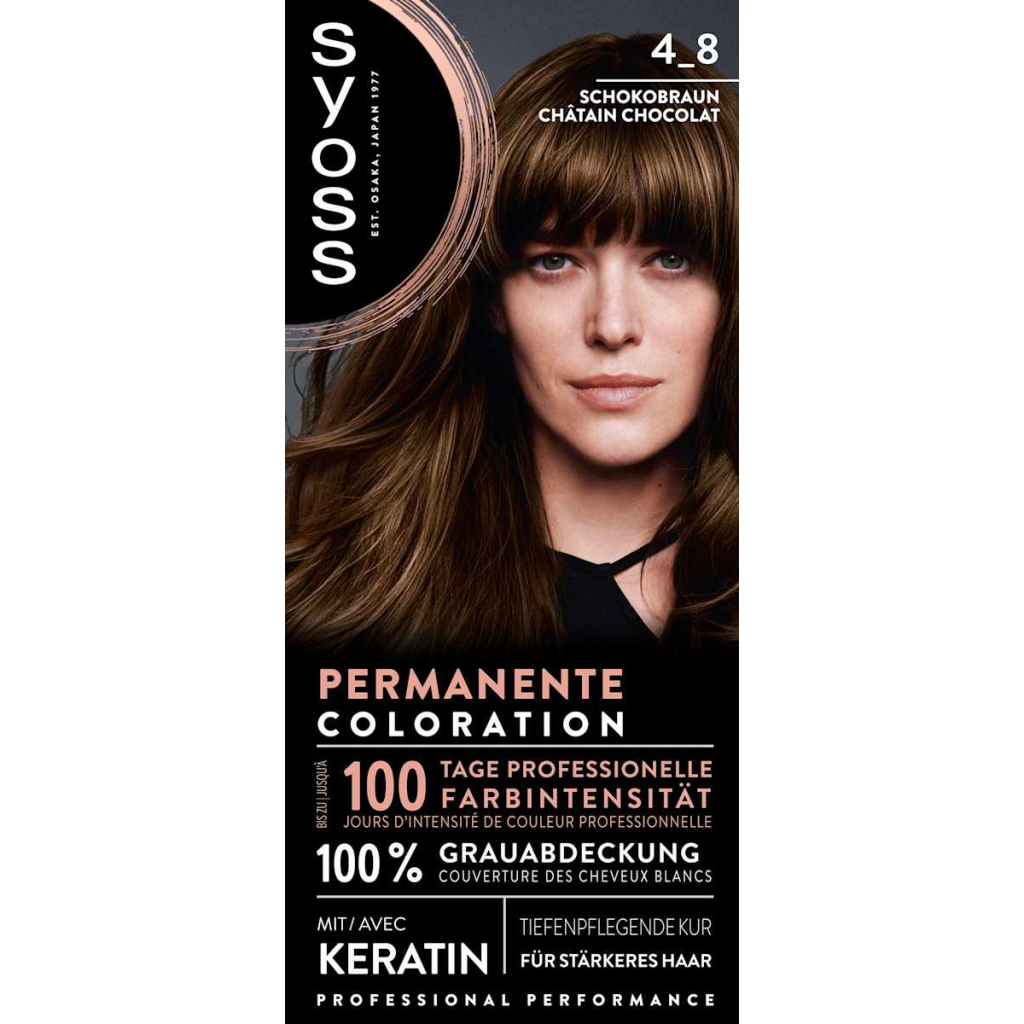Syoss Coloration Schokobraun 4-8