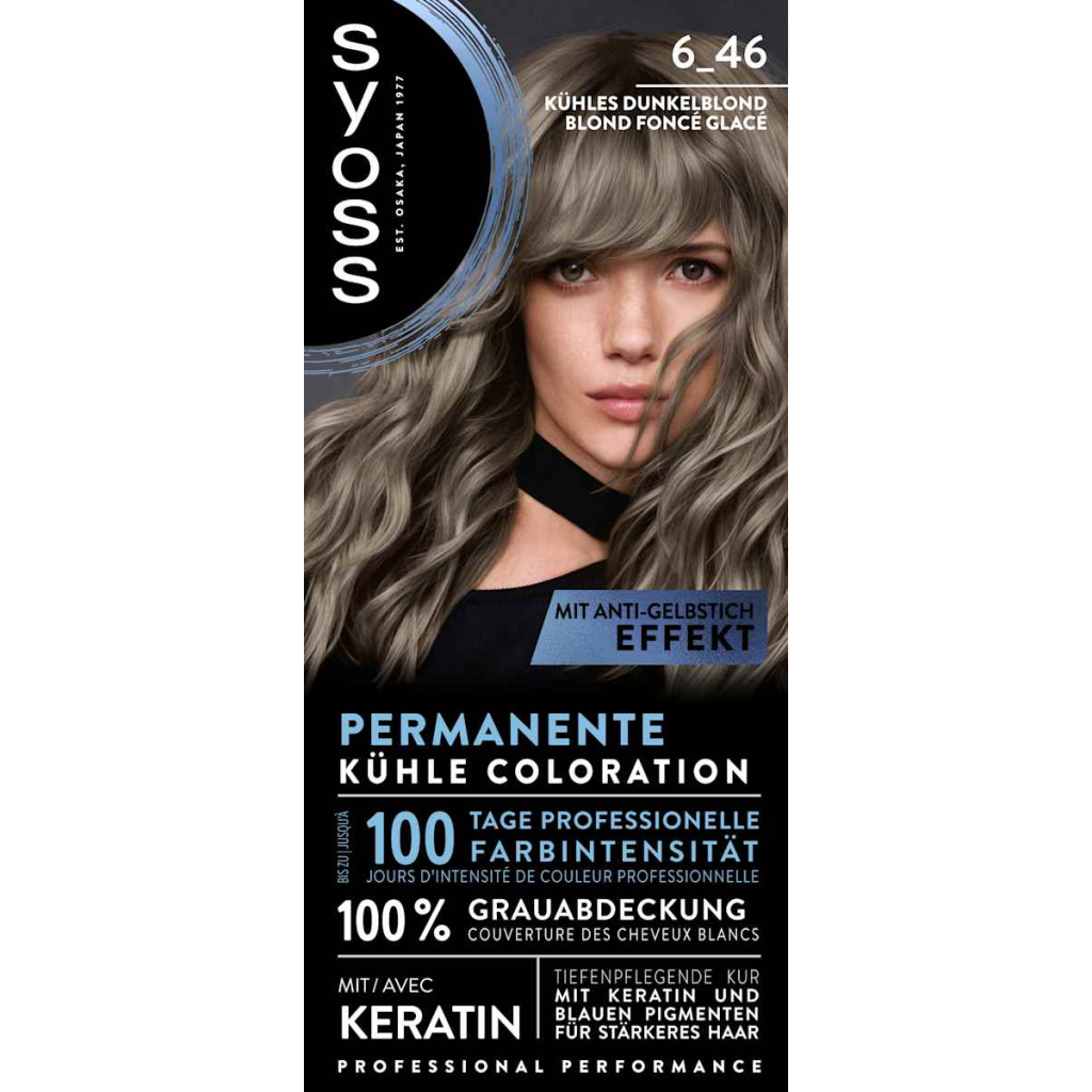 Syoss Coloration Kühles Dunkelblond 6-46