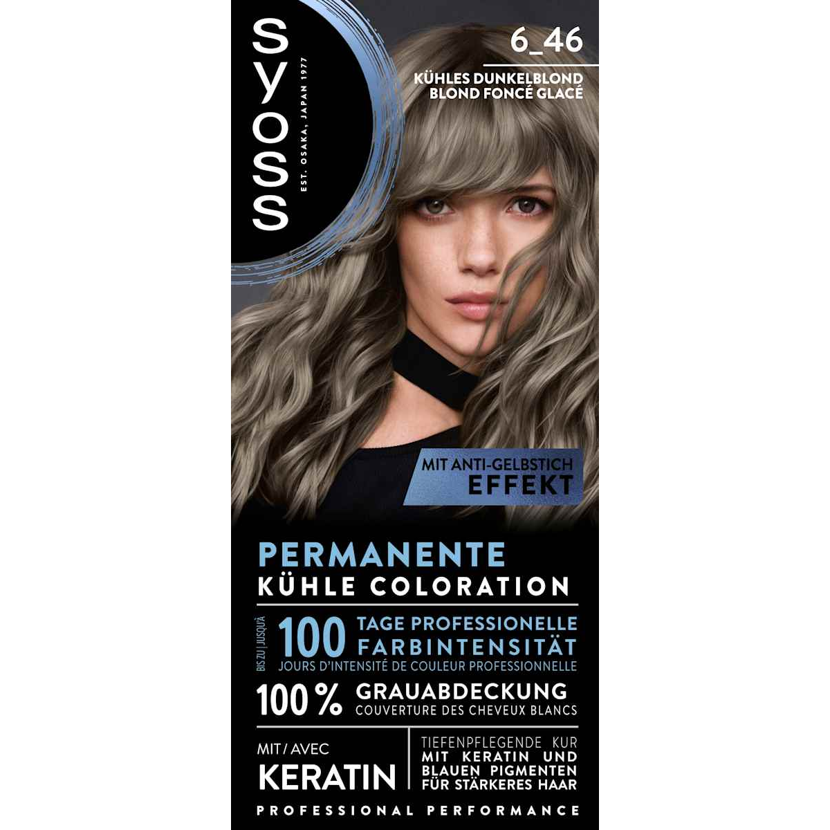 Syoss Coloration Kühles Dunkelblond 6-46