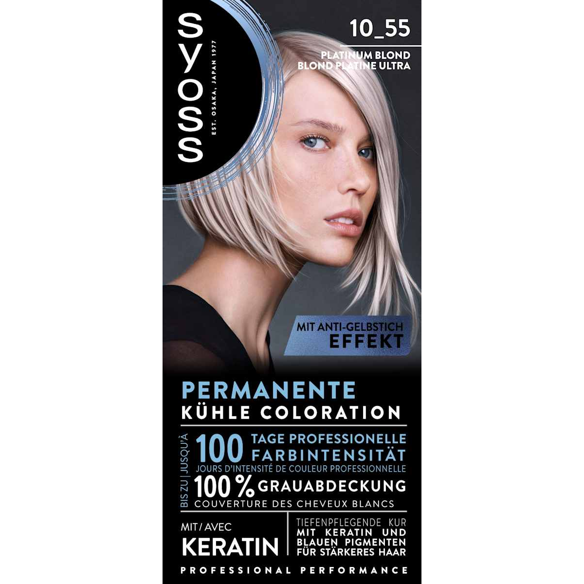 Syoss Aufhellung Platinum Blond 10-55