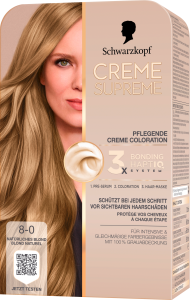 Creme Supreme Haarfarbe Natürliches Blond 8-0