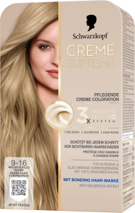 Creme Supreme Haarfarbe Helles Kühles Blond 9-16