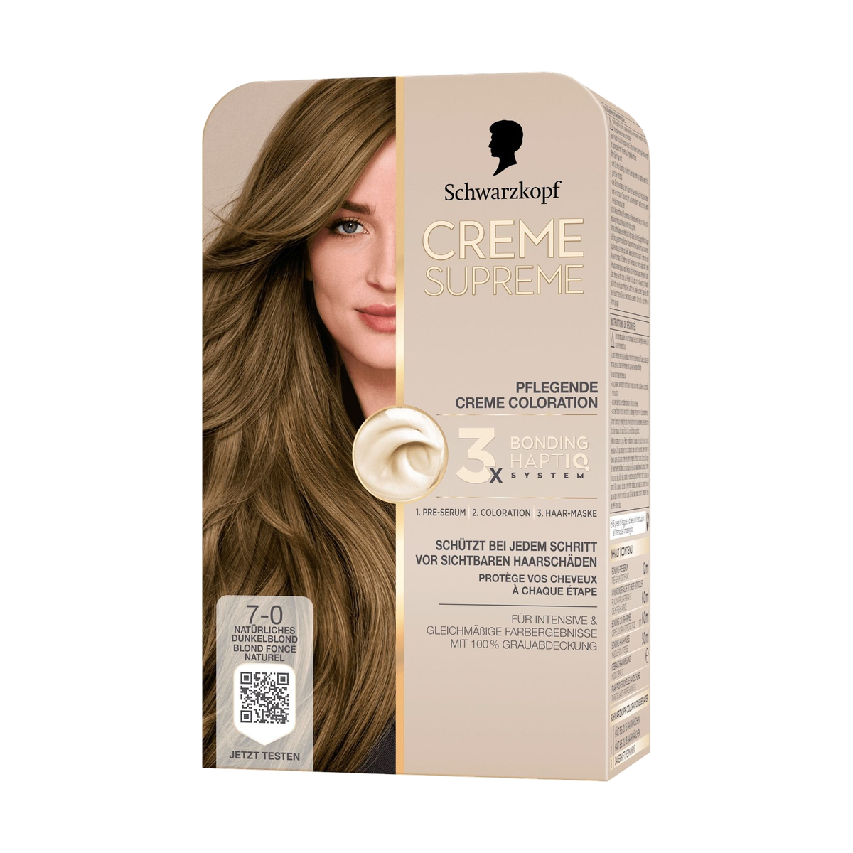 Creme Supreme Haarfarbe Natürliches Dunkelblond 7-0