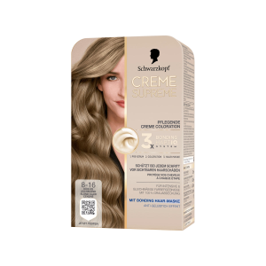 Creme Supreme Haarfarbe Kühles Aschblond 8-16