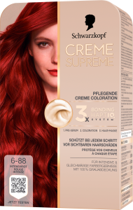 Creme Supreme Haarfarbe Intensivrot 6-88