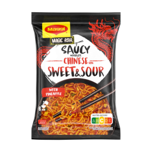 Maggi Magic Asia Saucy Noodles Chinese Style Sweet&Sour 128g