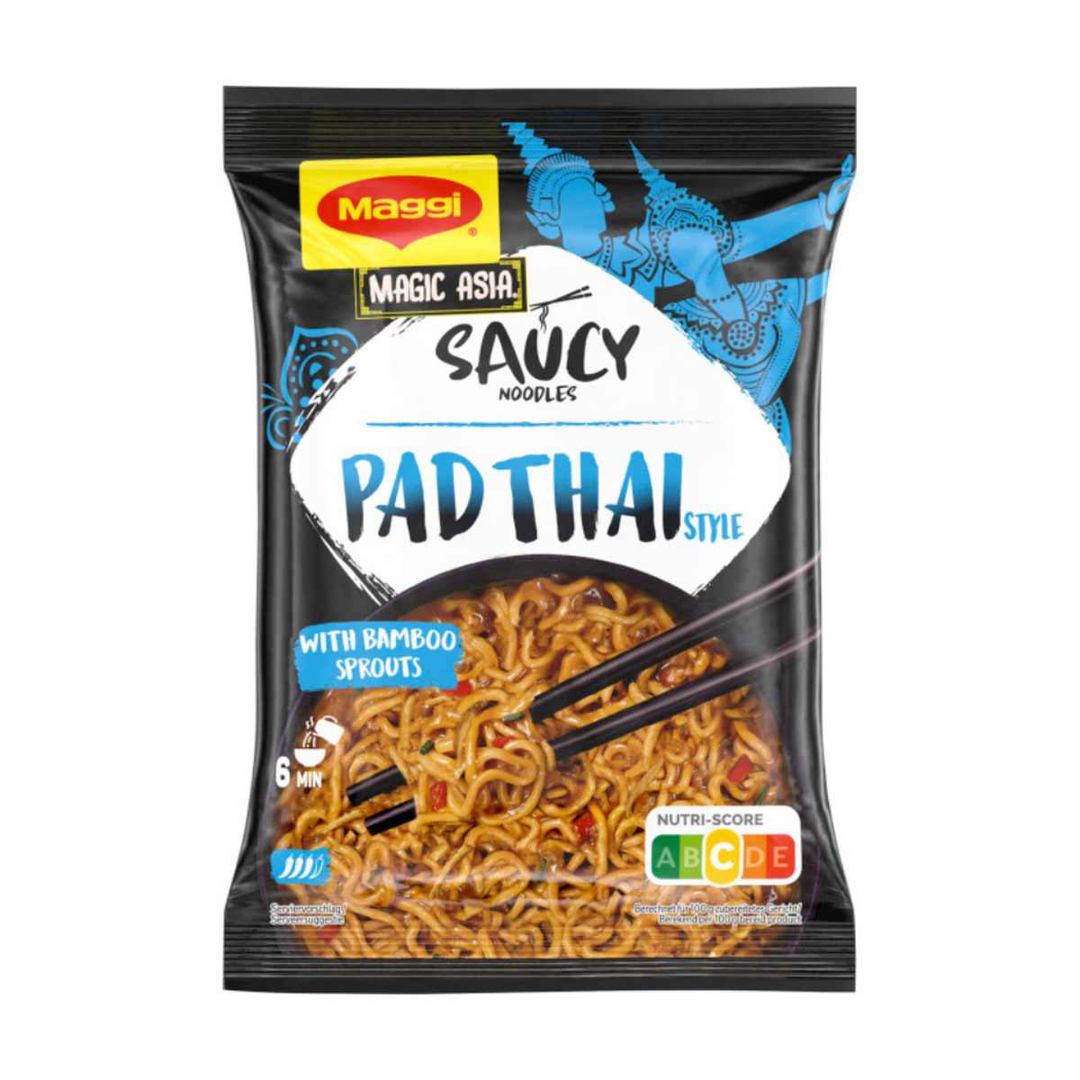 Maggi Magic Asia Saucy Noodles Pad Thai Style 128g