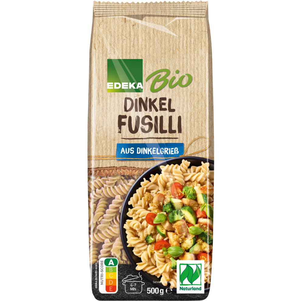 Bio EDEKA фузилли полба 500g