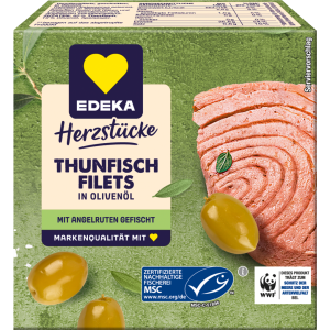 MSC EDEKA Herzstücke тунец, оливковое масло 160g