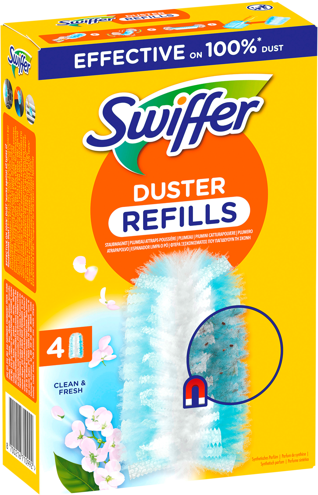 Swiffer Staubmagnet Starterset Nachfüllpackung mit Duft 4ST