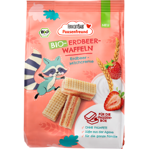 Bio Fruchtbar Erdbeer-Waffeln 100g