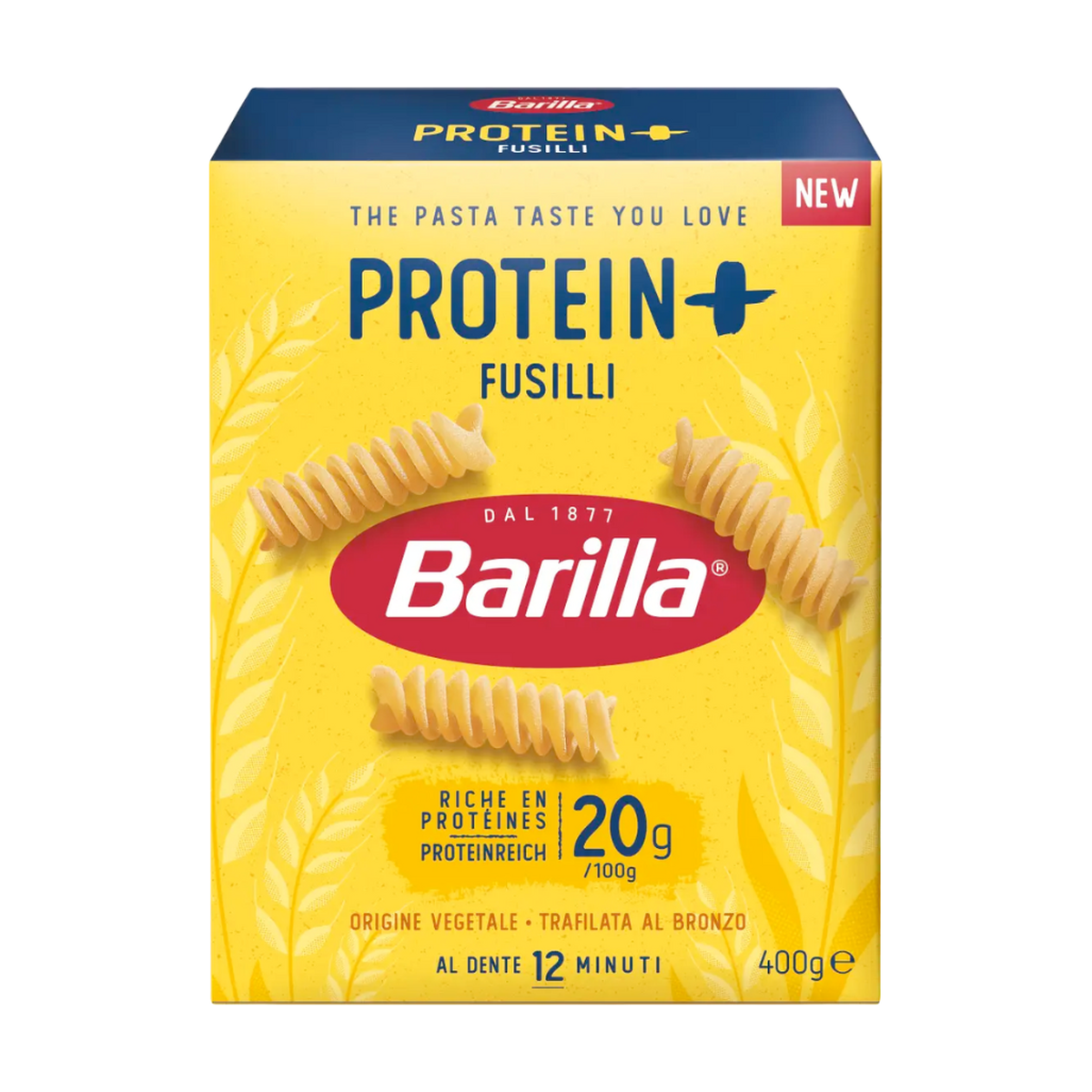 Barilla Фузилли протеин плюс 400g